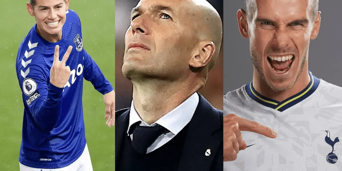 La prensa internacional reveló cómo fue la venganza de James Rodríguez y Gareth Bale contra Zinedine Zidane por borrarlos del Real Madrid