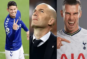 La prensa internacional reveló cómo fue la venganza de James Rodríguez y Gareth Bale contra Zinedine Zidane por borrarlos del Real Madrid