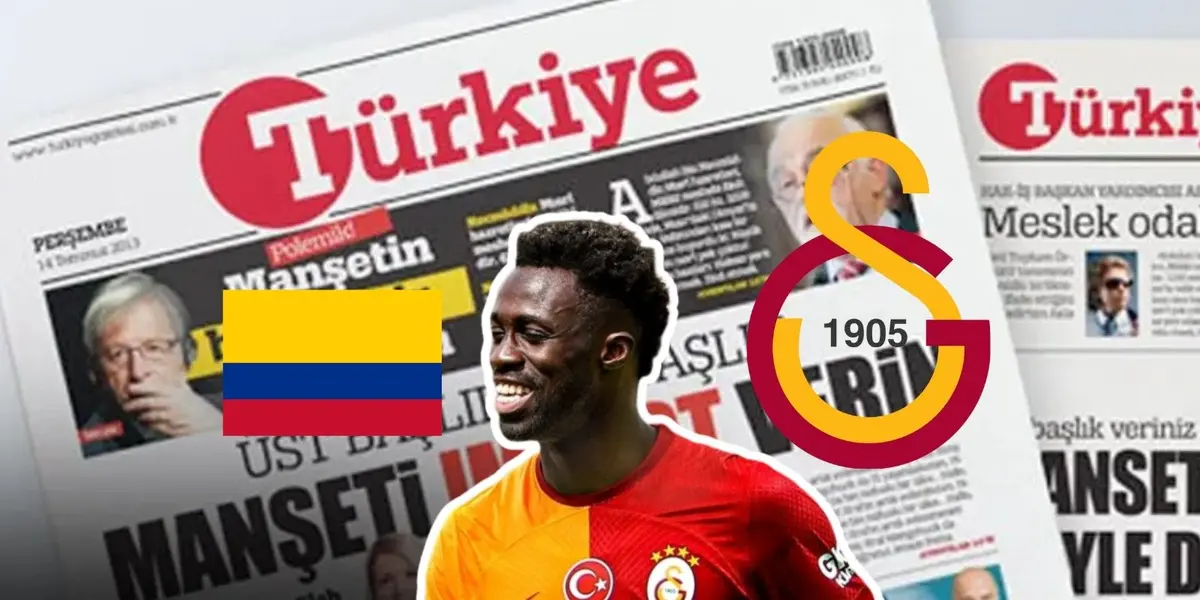 La prensa de Turquía reaccionó por el gol que anotó Davinson Sánchez con el Galatasaray.