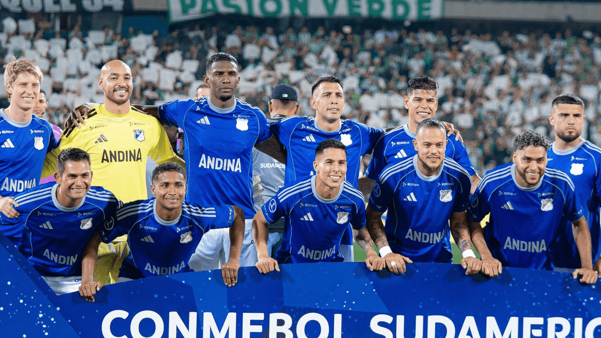 La reacción de Bustos al grupo de Millonarios en la Copa Sudamericana