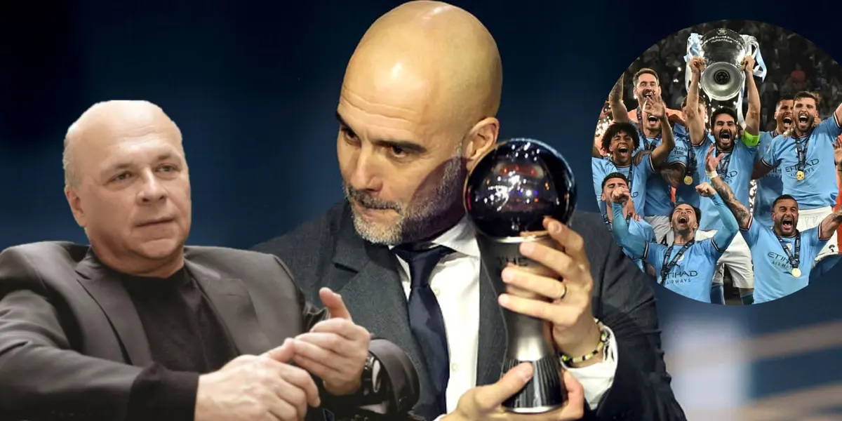 La reacción de Carlos Antonio Vélez porque DT Pep Guardiola ganó premio The Best