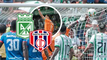 La reacción de David Ospina a la victoria de Nacional Foto: Nacionaloficial y Escudoteca