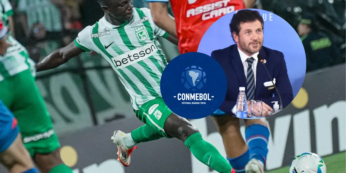 La reacción de la CONMEBOL al golazo de Marino Hinestroza Foto: Nacionalofcial y CONMEBOL