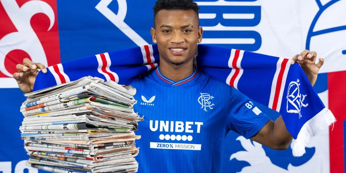 La reacción de la prensa en Escocia por Óscar Cortés exMillonarios en Rangers
