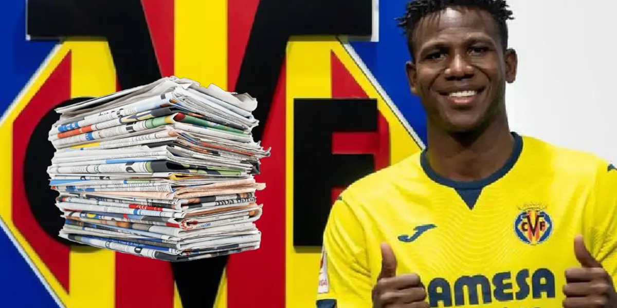 La reacción de la prensa en España por fichaje de Yerson Mosquera al Villarreal