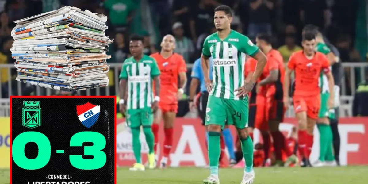 La reacción de la prensa en Paraguay por humillación de Nacional en Libertadores