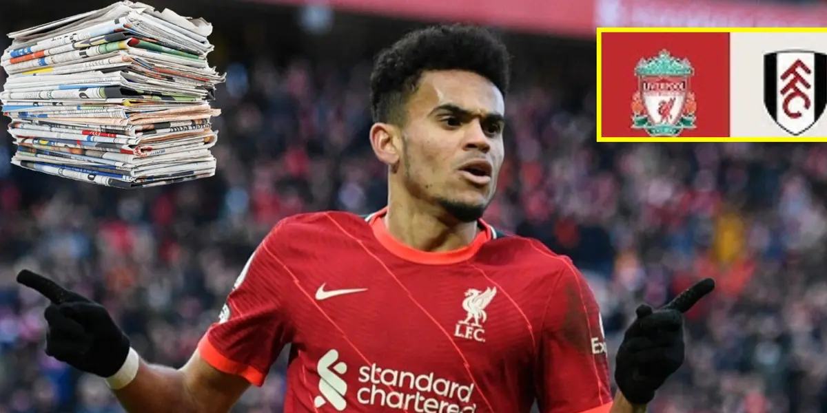 La reacción de la prensa española por golazo de Luis Díaz en Liverpool vs Fulham