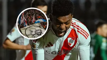 La reacción de los hinchas de River hacia Miguel Angel Borja Foto: River Plate
