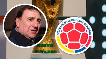 La reacción del DT de la tricolor con las sedes del evento Foto: Chat GPT, Escudoteca y FIFA