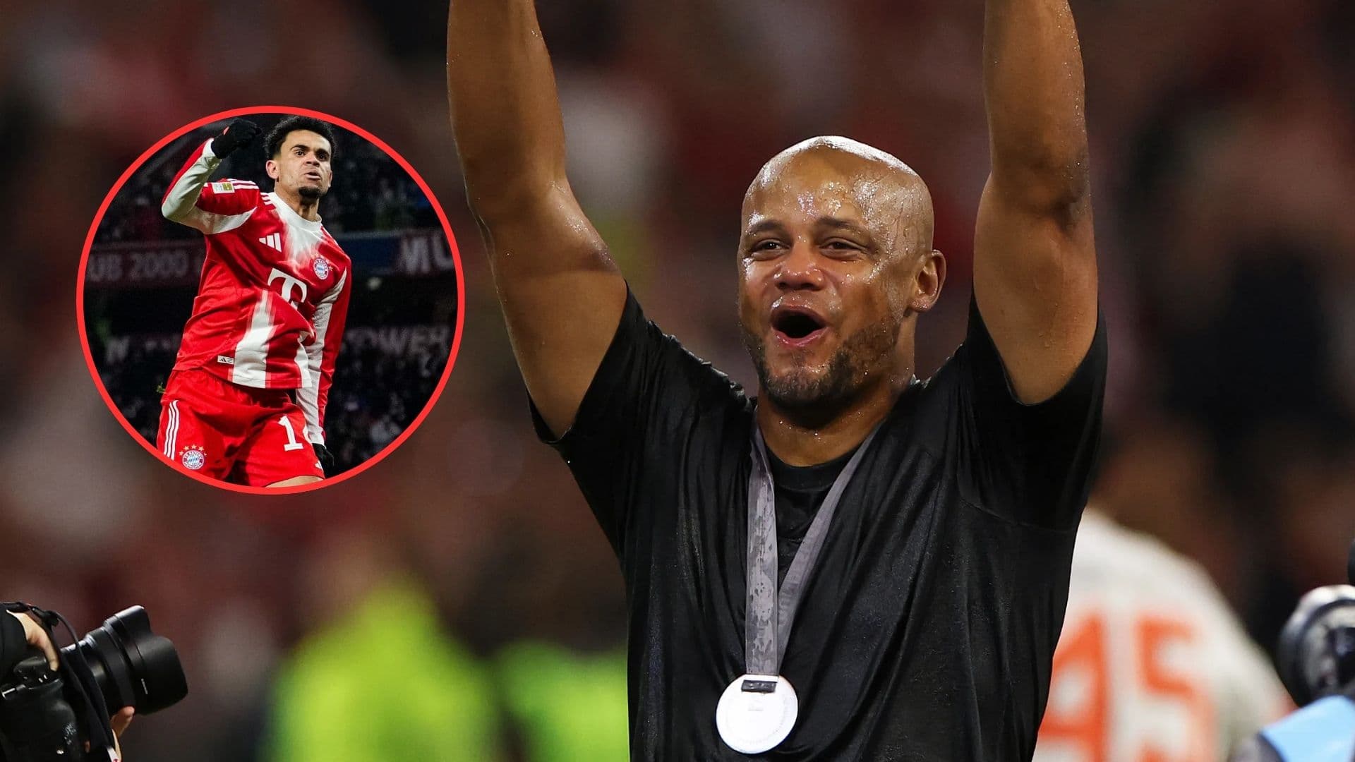 La relación jugador-entrenador entre Luis Díaz y Vincent Kompany