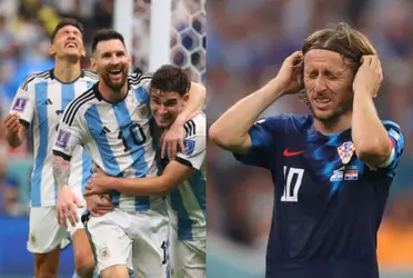 La Selección argentina se bailó a la Selección Croacia en la semifinal del Mundial de Qatar 2022.