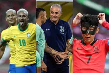 La Selección Brasil le dio un baile a la Selección Corea del Sur en el Mundial de Qatar 2022 y Tite tuvo un gesto particular.
