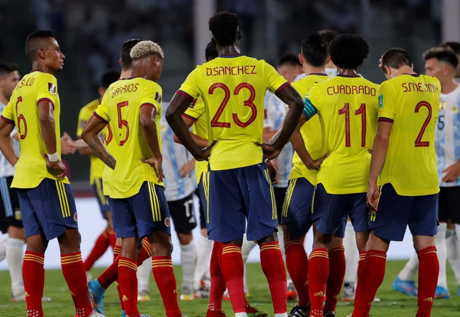 La Selección Colombia cayó derrotada contra Argentina y hay jugadores que representaron una vergüenza en cancha.