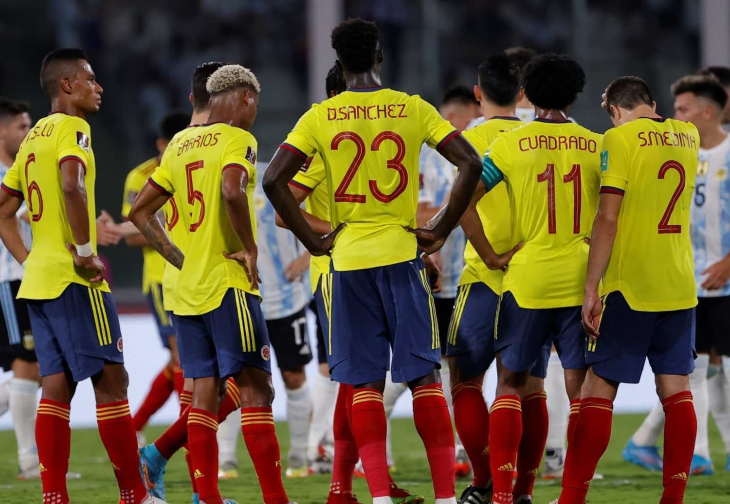 La Selección Colombia cayó derrotada contra Argentina y hay jugadores que representaron una vergüenza en cancha.