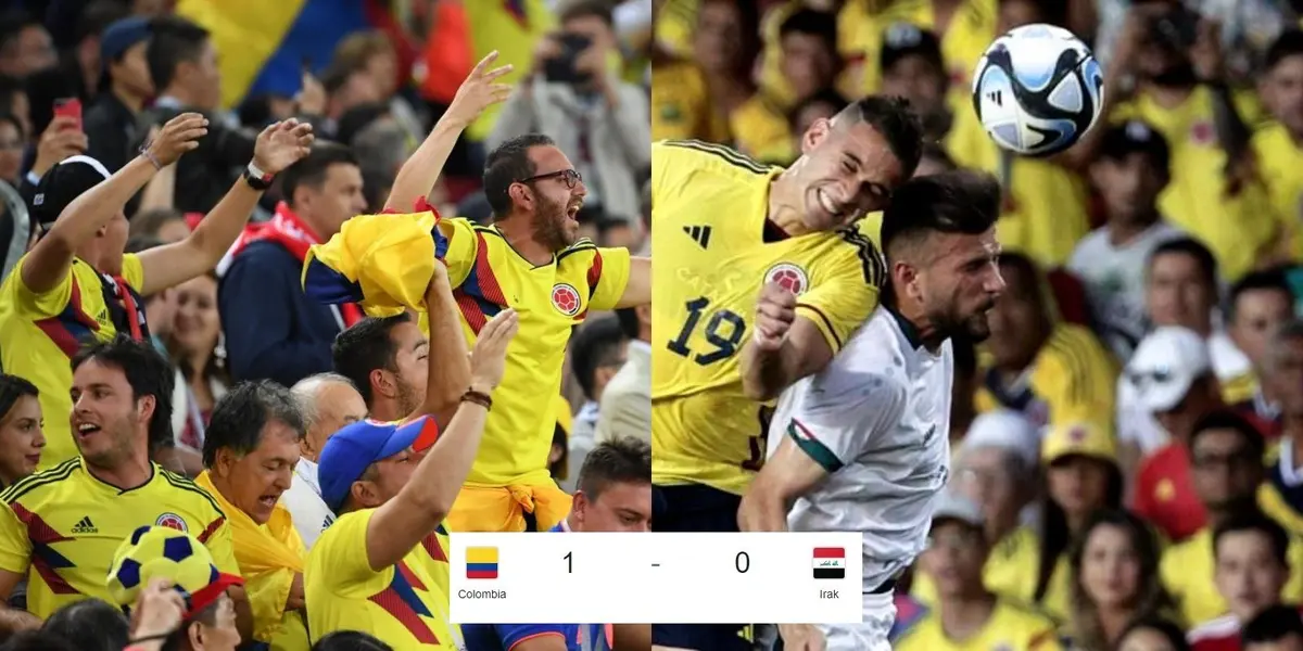 La Selección Colombia criticada tras parir para poder ganarle a la Selección Irak.