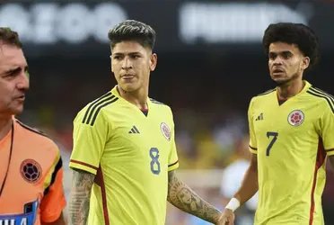 La selección Colombia está empatando sin goles ante Chile en el estadio Monumental 