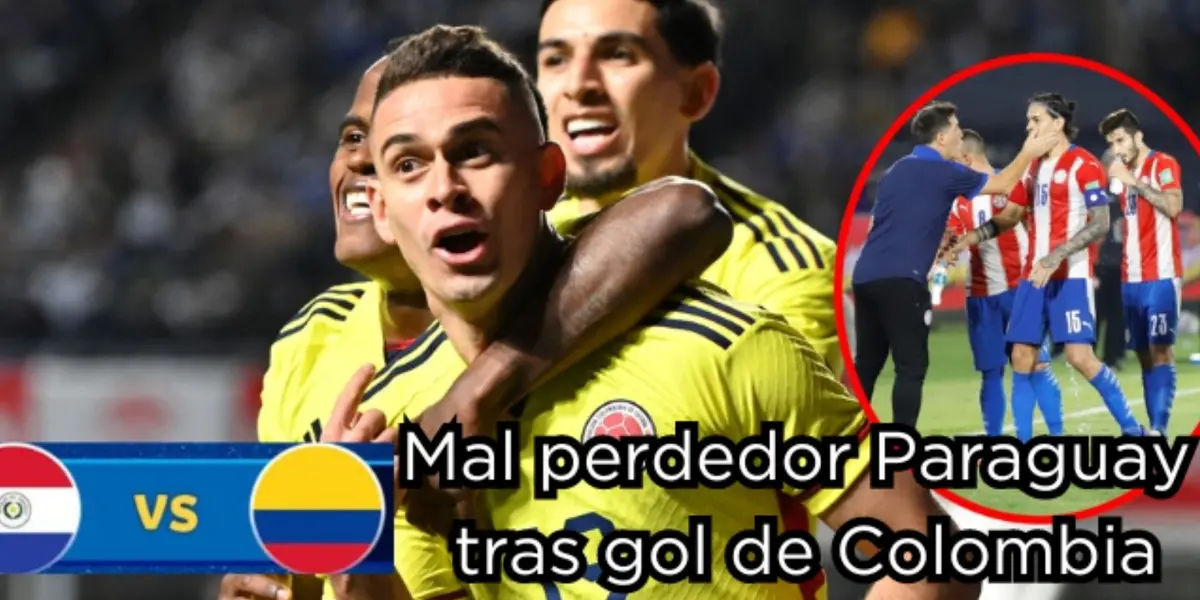 La selección Colombia está ganando 1-0 con un tanto de Rafael Santos Borré  
