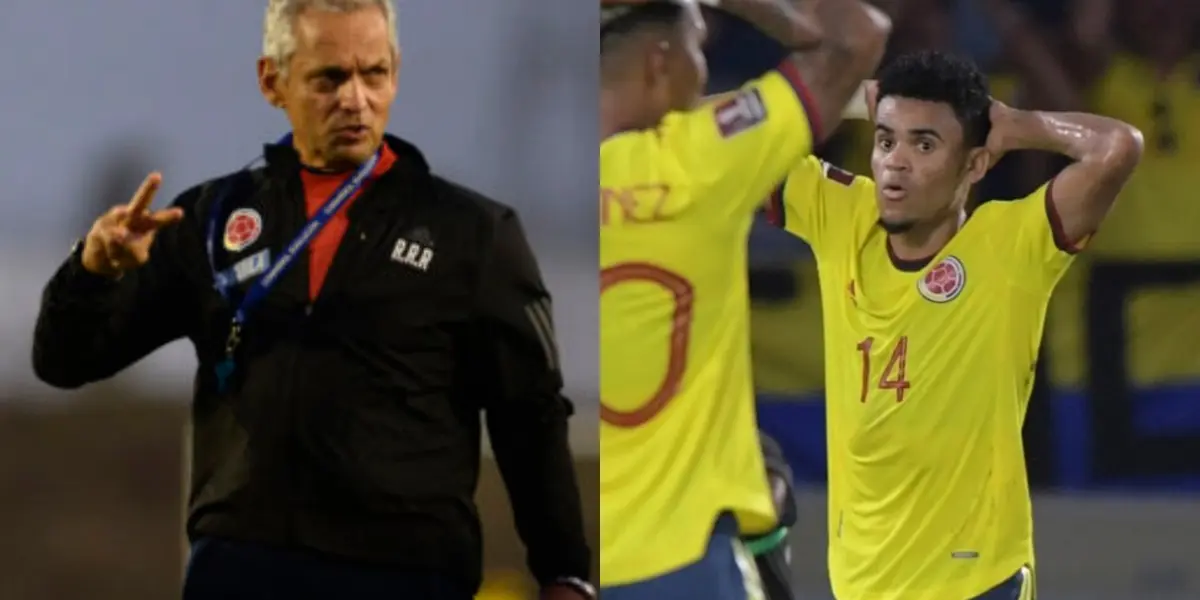 La Selección Colombia está a pocas horas de jugar un partido trascendental contra Bolivia y Reinaldo Rueda rompió el silencio de lo que habló con Luis Díaz.