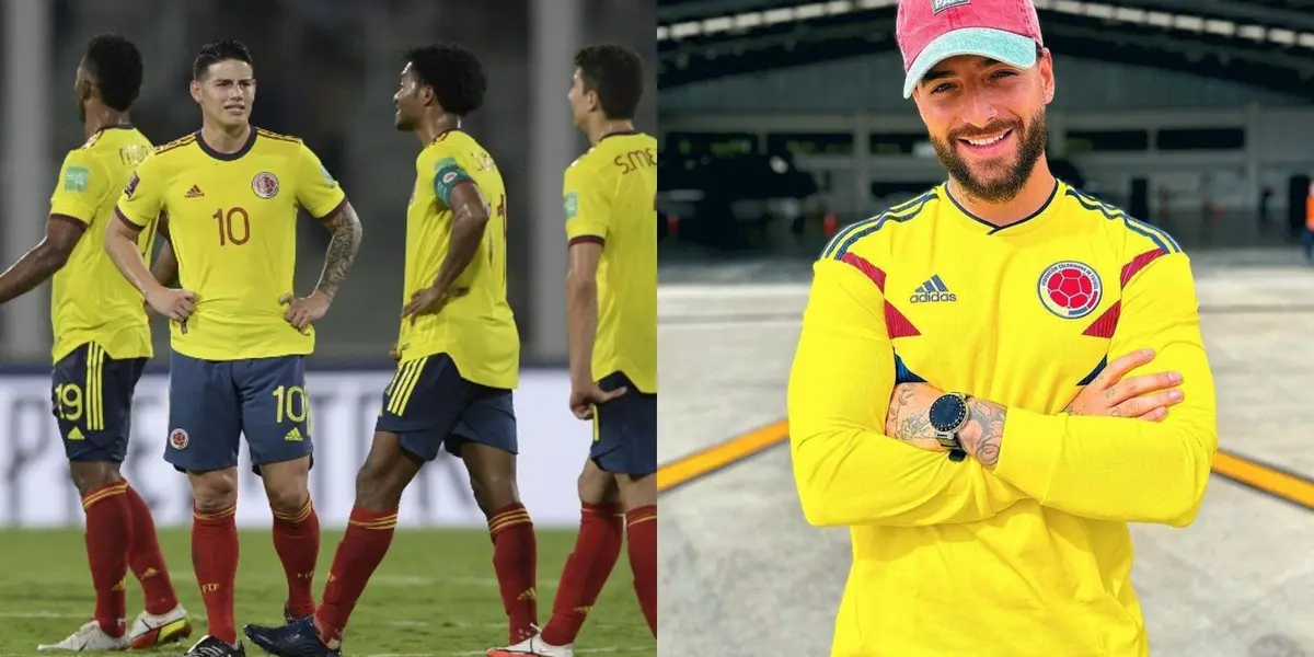 La Selección Colombia no estará en el Mundial de Qatar 2022 y Maluma hizo un importante anuncio.