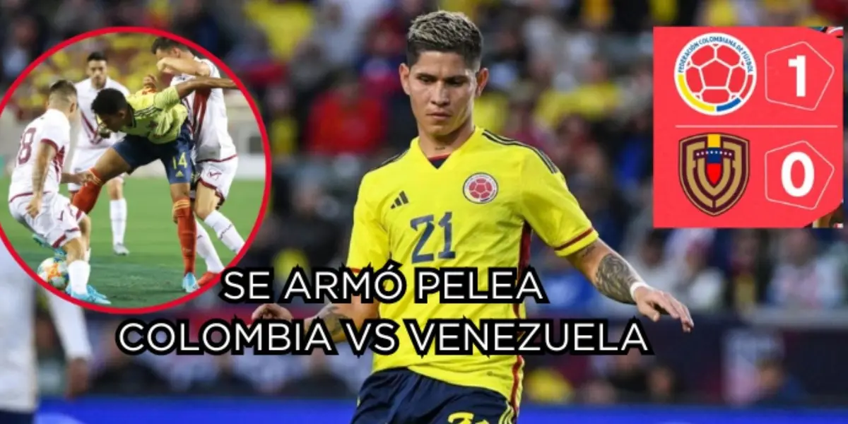 La selección Colombia ganó 1-0 ante Venezuela en un partido amistoso en Estados Unidos  