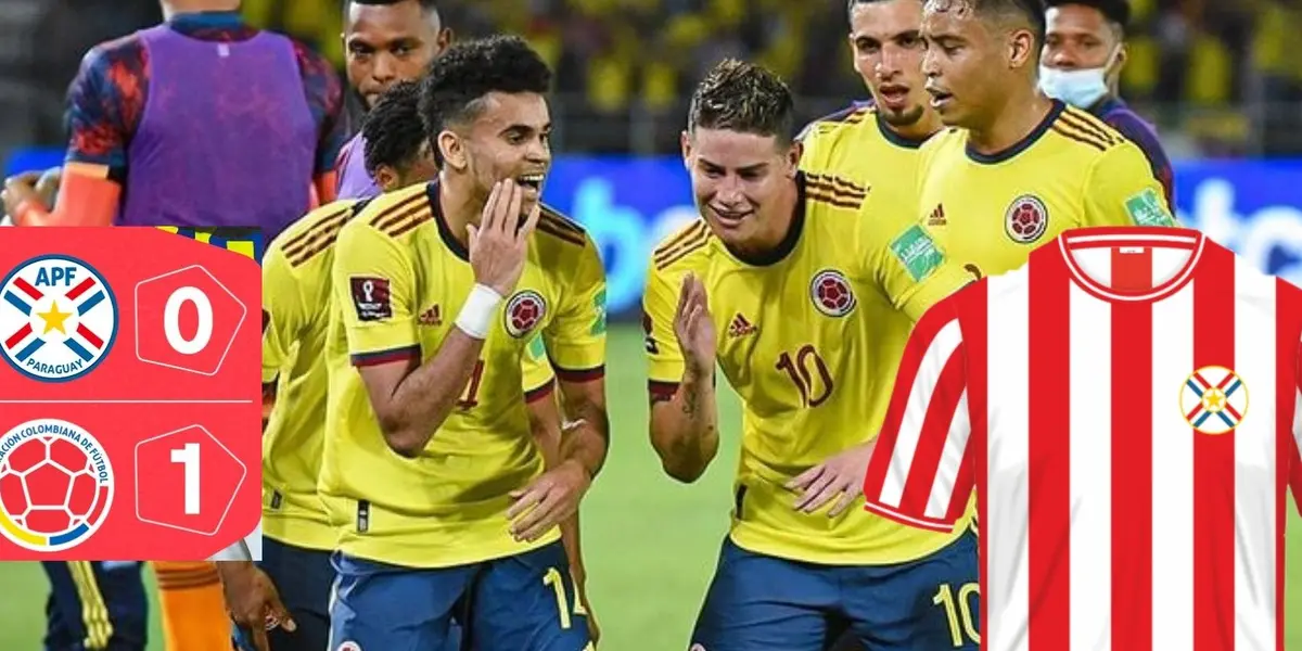 La selección Colombia ganó 1-0 ante Paraguay en la eliminatoria sudamericana rumbo al próximo Mundial