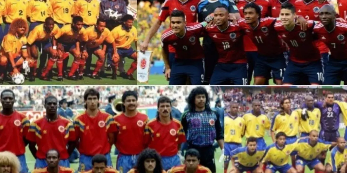 La Selección Colombia ha disputado varios mundiales a lo largo de su historia 