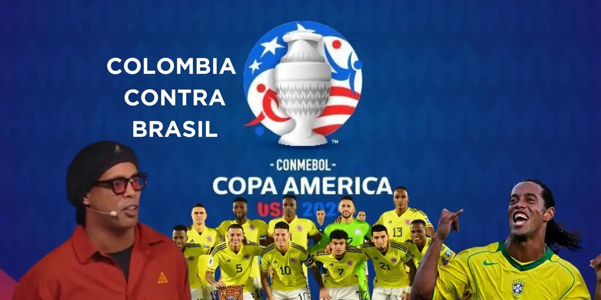 La Selección Colombia jugará contra Brasil en la Copa América USA 2024.