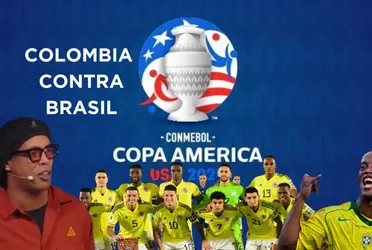 La Selección Colombia jugará contra Brasil en la Copa América USA 2024.