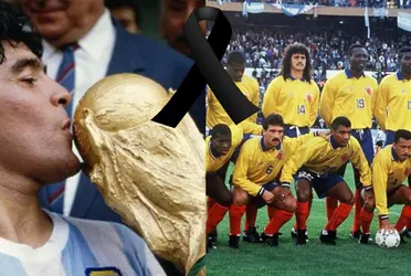 La Selección de Colombia le causó una de las mayores alegrías a Diego Maradona durante su carrera como futbolista.