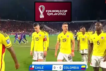 La Selección Colombia no pudo contra Chile y un fantasma asustó a muchos por lo que pasó en las anteriores Eliminatorias.