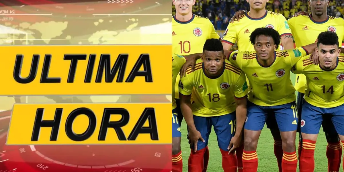 La Selección Colombia perdió a un importante jugador por lesión, cuando ni siquiera había jugado un partido en la actual convocatoria.  