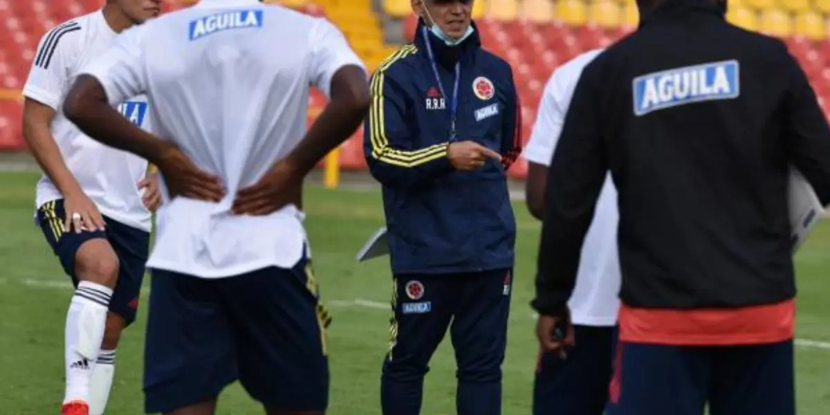 La Selección Colombia recibirá a Ecuador en menos de 24 horas y se comienza a filtrar cuál será la posible línea de cuatro defensores que usará Rueda.