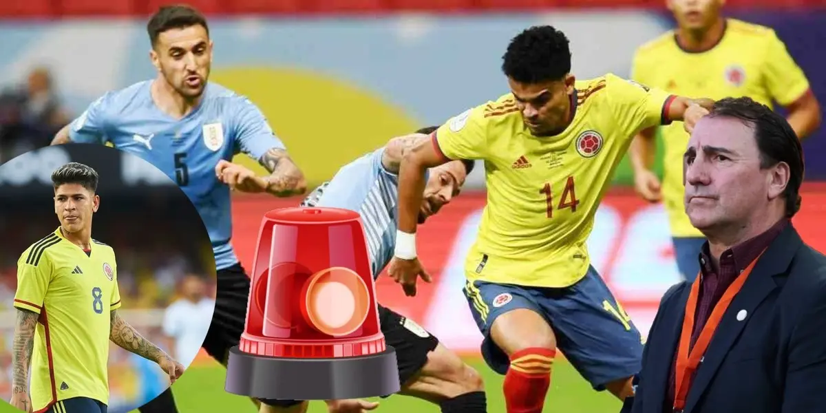 La selección Colombia se prepara para jugar ante Uruguay mañana en el estadio Metropolitano de Barranquilla  