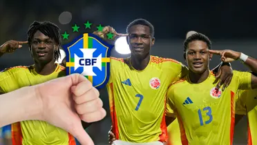 La Selección Colombia Sub 17 no pudo ante Brasil en la final del Sudamericano Foto: CONMEBOL, Escudoteca y Pexels