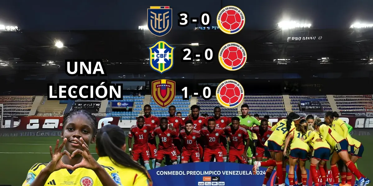 La Selección Colombia Sub 23 ha hecho un papelón histórico.