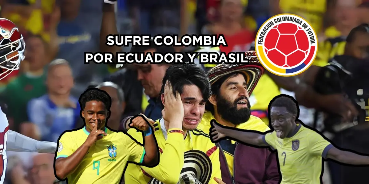   La Selección Colombia Sub 23 la pasa muy mal y uno de sus jugadores se cae a pedazos.