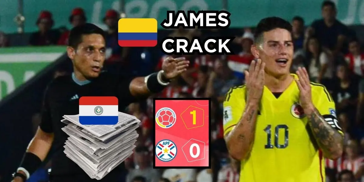 La Selección Colombia superó a la Selección Paraguay con un James que sigue en modo crack.