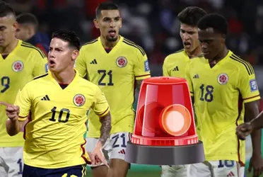 La selección Colombia tuvo un inesperado cambio a última hora
