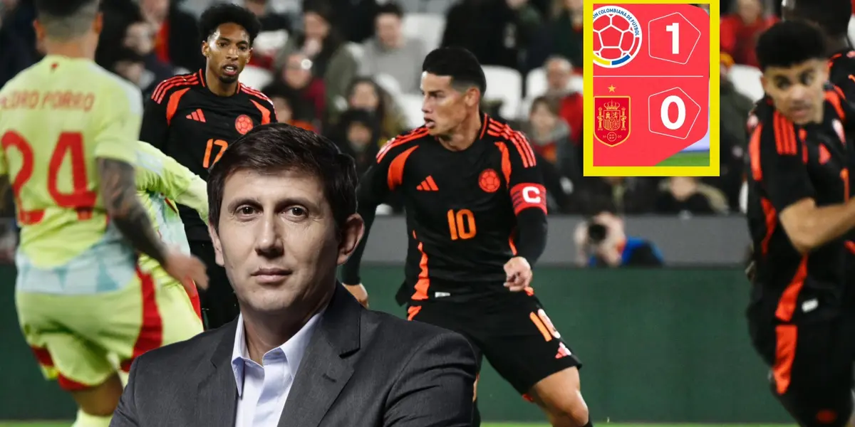 La selección Colombia venció de gran forma a España en un amistoso en Inglaterra