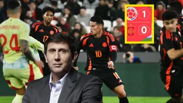 La selección Colombia venció de gran forma a España en un amistoso en Inglaterra