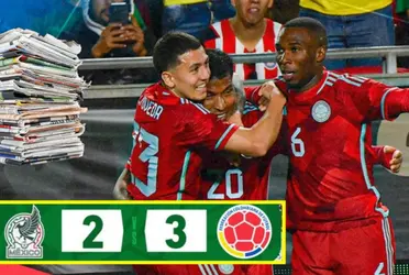 La selección Colombia volvió a darle un golpe a México y lo venció en un amistoso