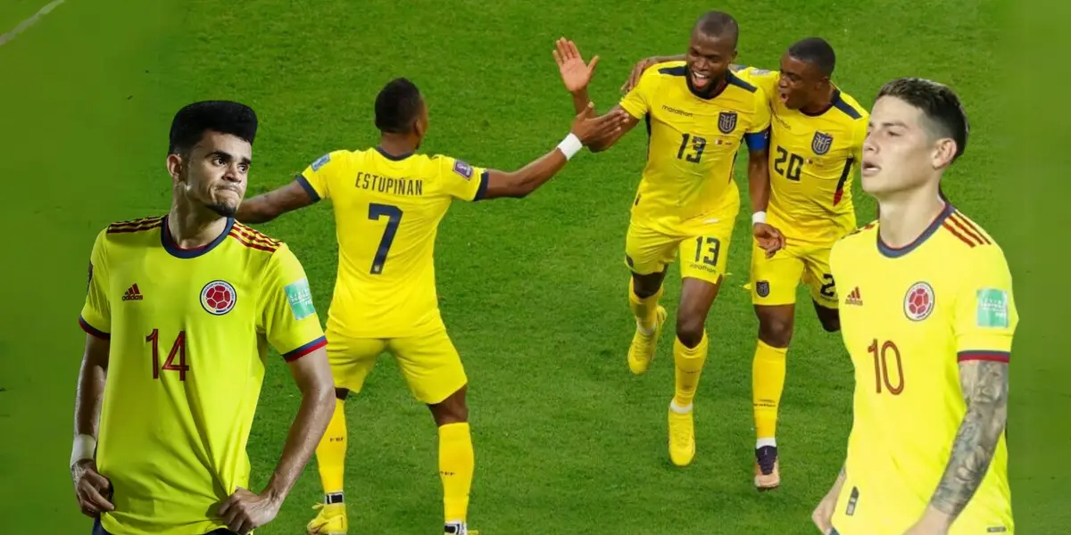La Selección Colombia y la Selección Ecuador son acérrimos rivales