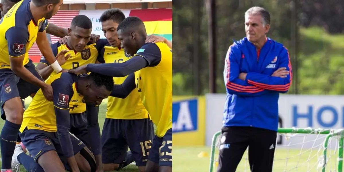 La Selección Colombiana no dejó una imagen positiva tras la derrota ante Uruguay y en Ecuador están confiados de la victoria.