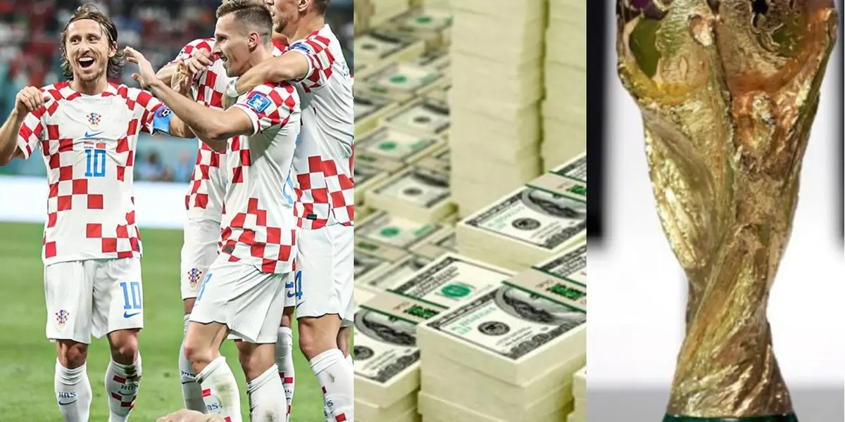 La selección de Croacia se despide de la Copa Mundo quedando tercero y ganando varios millones