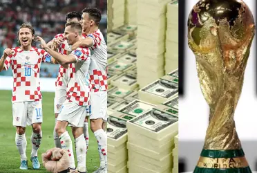 La selección de Croacia se despide de la Copa Mundo quedando tercero y ganando varios millones 