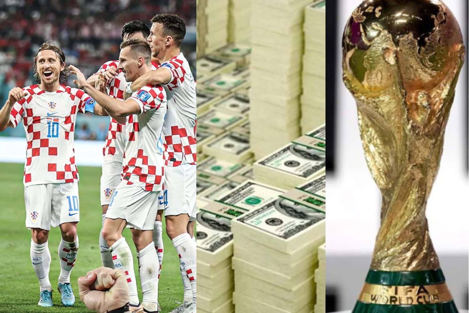 La selección de Croacia se despide de la Copa Mundo quedando tercero y ganando varios millones