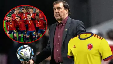 La selección de España podría adelantarse por un crack colombiano (Foto tomada de Antena 2, FC Barcelona, Futbolred)