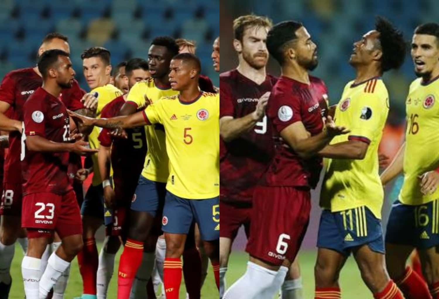La Selección Venezuela intentará frenar la clasificación de la Selección Colombia.