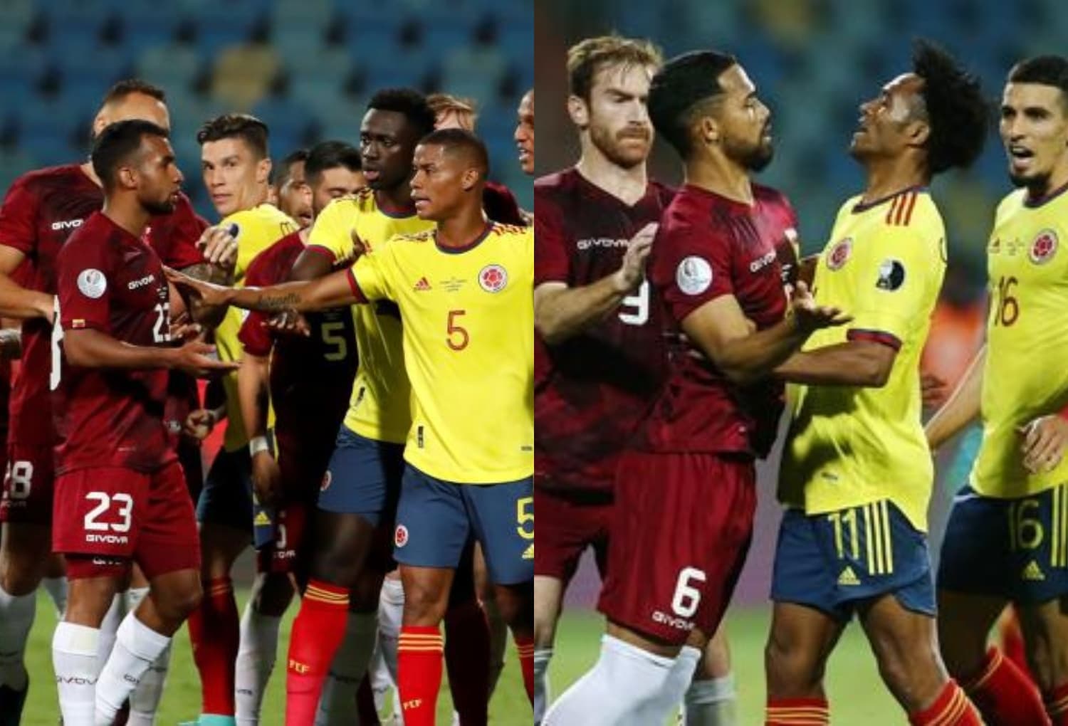 La Selección Venezuela intentará frenar la clasificación de la Selección Colombia.