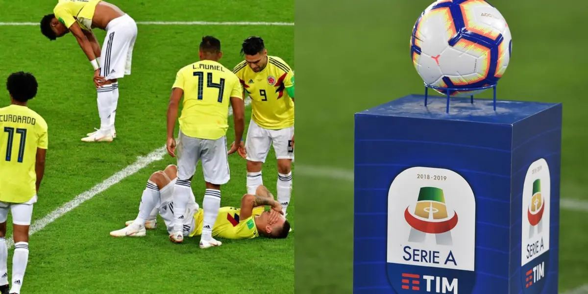 La Serie A de Italia puede confirmar una mala noticia para Carlos Queiroz y la Selección de Colombia.